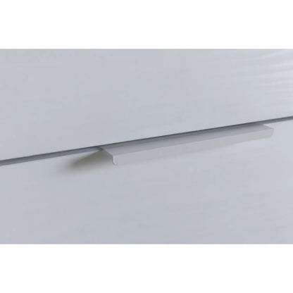 Scarpiera 4 ribalte bianco lucido cm 65x25x147 h