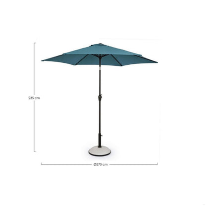 Bizzotto ombrellone Kalife 2,7 m con snodo cloud