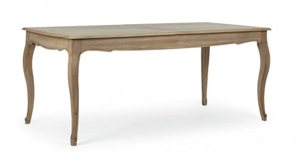 Extendable table 180-225x90 in classic style wood