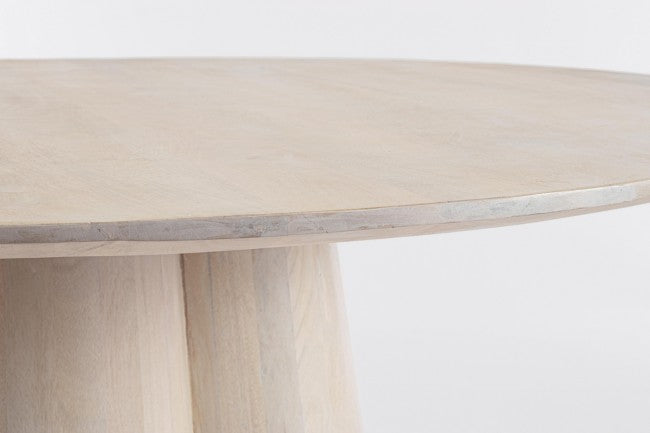 Tavolo rotondo in legno D.120 x 77h