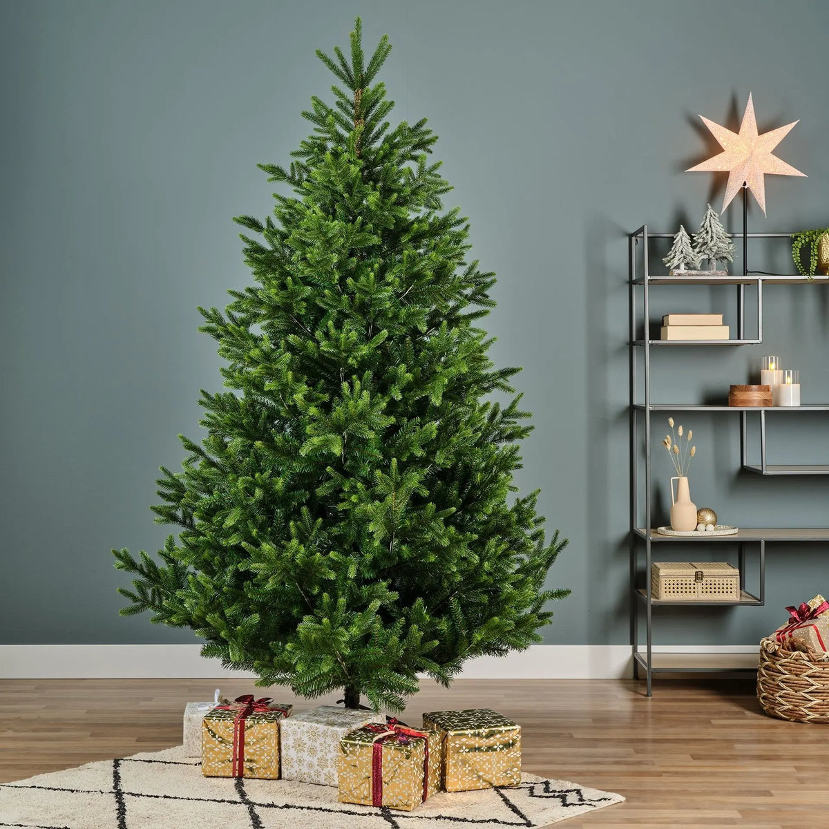 Albero di Natale Nordmann Fir verde Ø130 × H180 cm