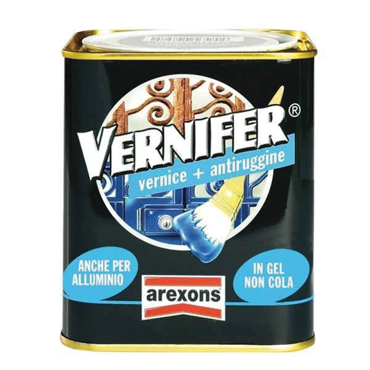 Arexons Smalto Gel 750 mL Antiruggine Vernifer - Antracite 4888