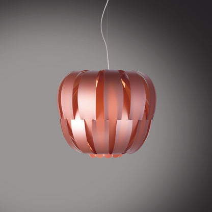 Sospensione Pink Metal in Metallo Cromato Cm. 19 x 16h