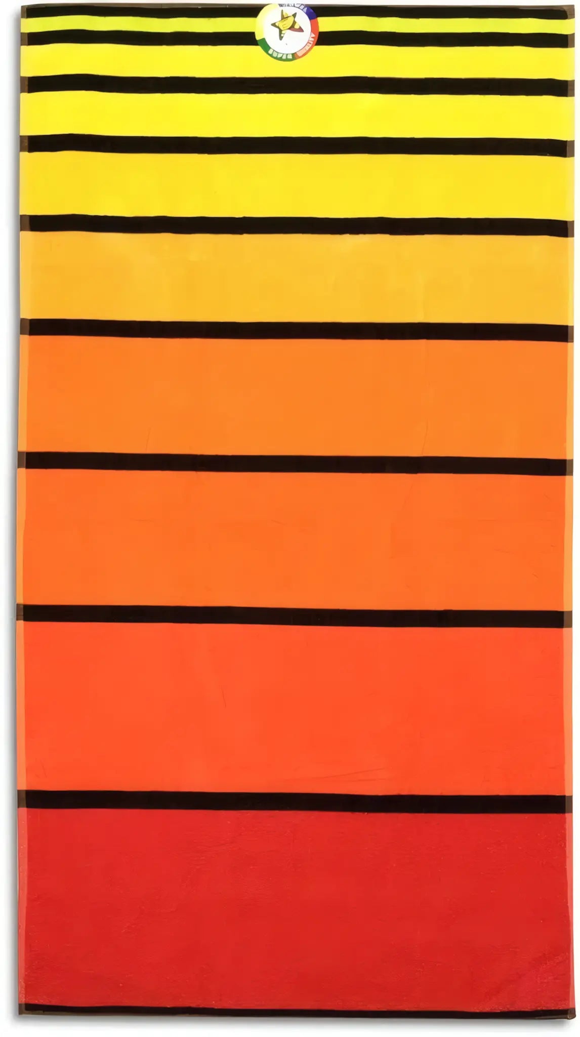 Telo mare Big Stripe in spugna egiziana Jacquard 90 × 165 cm