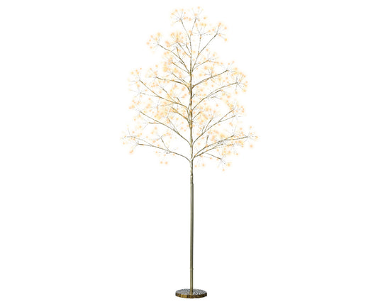 Albeero Micro LED 70cm x 180cm oro/bianco