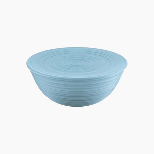 Contenitore con coperchio Tierra L ø25 color celeste