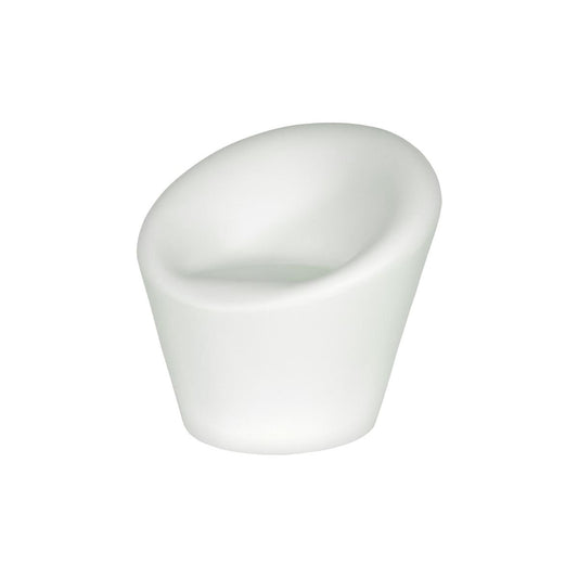 Poltrona happy bianco perla