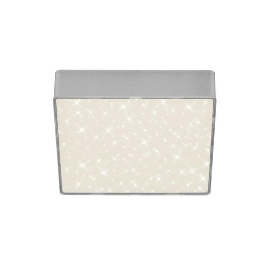 Plafoniera Flame Star led 16 cm 11w 1000lm argento