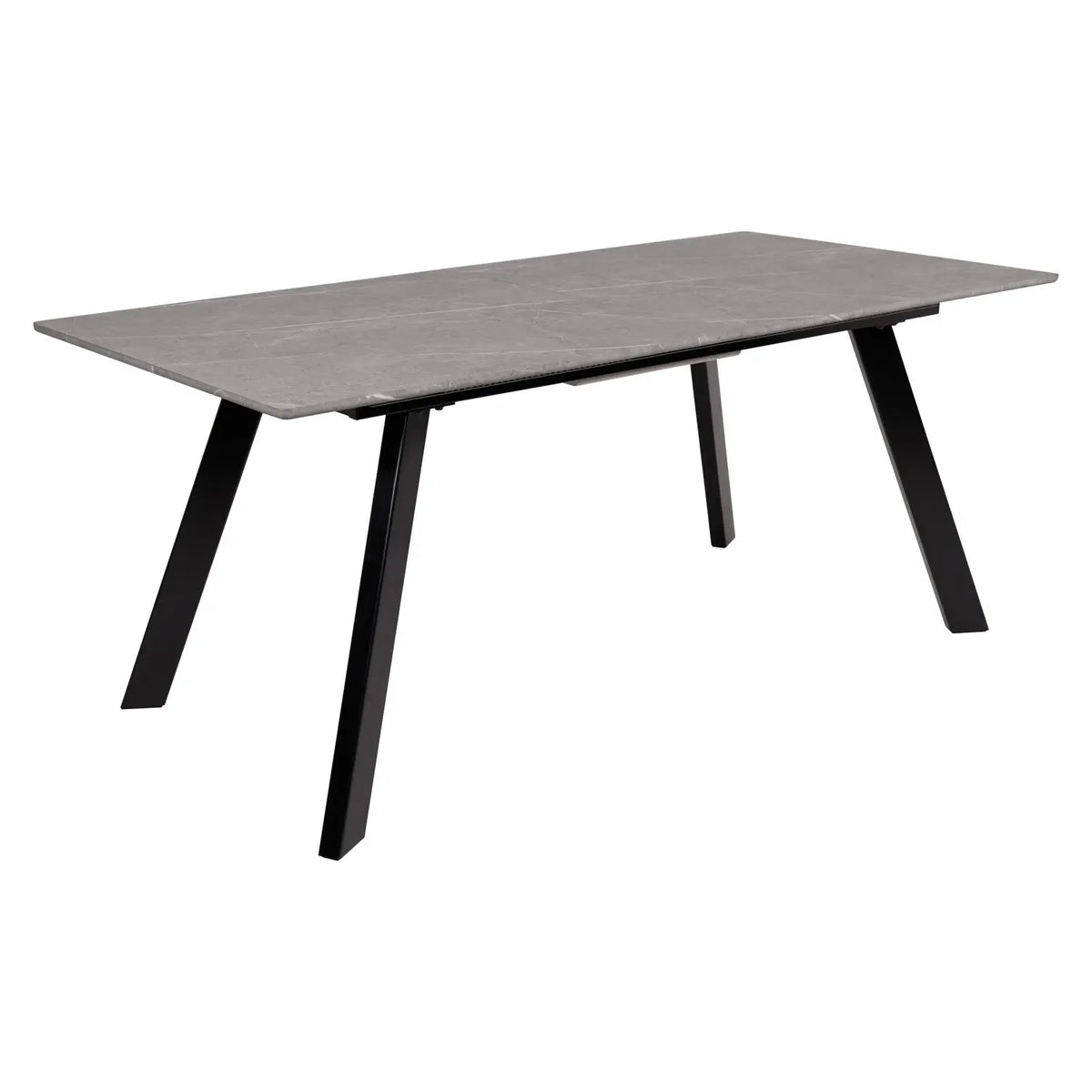 Tavolo allungabile Wilder XL melamina grigio pietra 180-220x90x76 cm