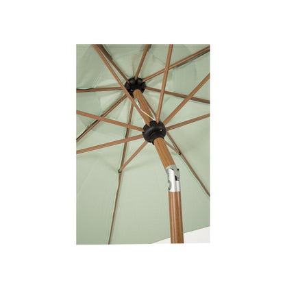 Bizzotto ombrellone Palinuro con snodo 3 m colore menta