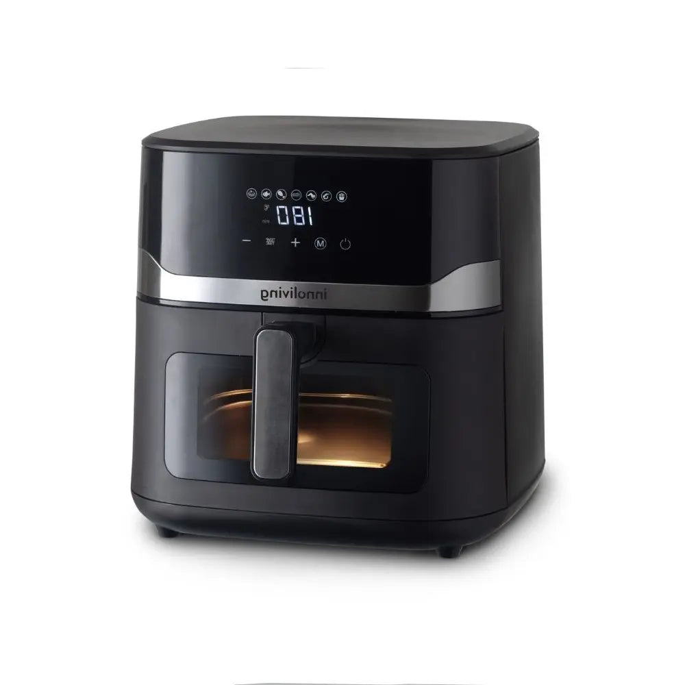 Friggitrice ad aria 8 Litri 1700W con display digitale e finestra di controllo