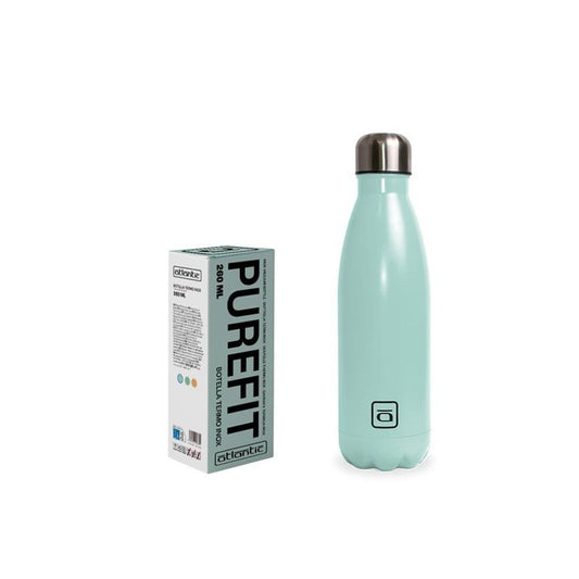 Borraccia termica Atlantic Purefit 750 ml in acciaio inox azzurro