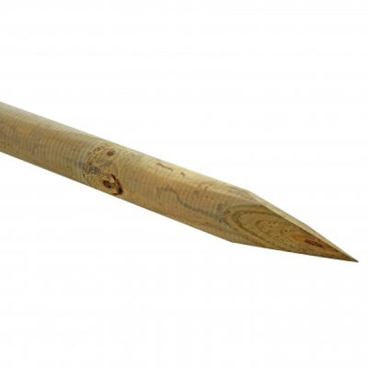 Palo tondo a punta in legno impregnato Ø 6 cm h 200cm