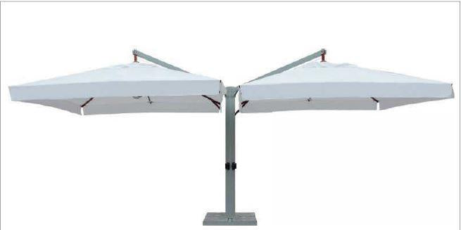 Ombrellone Bismark in alluminio sabbia