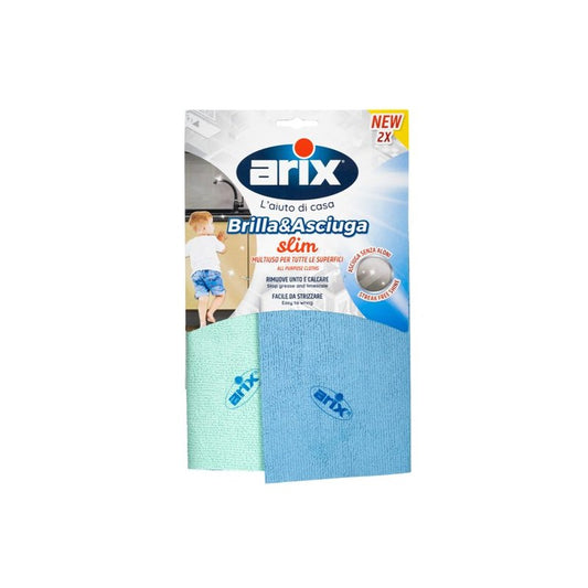 Panno Arix brillasciuga Slim 2 pezzi