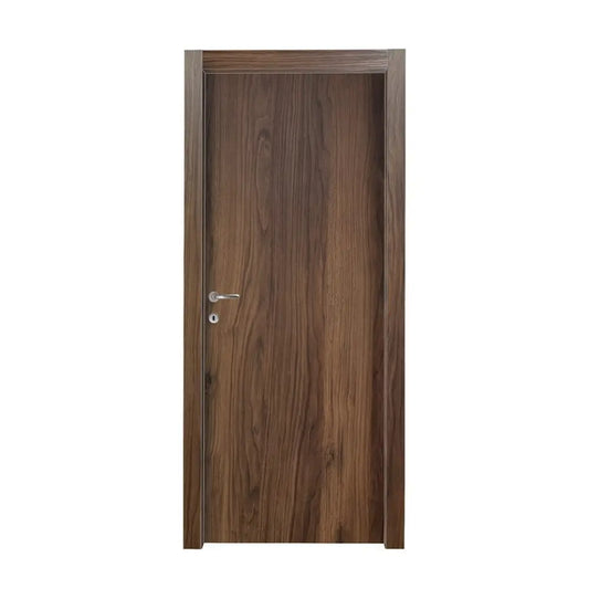 Porta battente da interno noce quercia venatura verticale - 80 x 210 cm