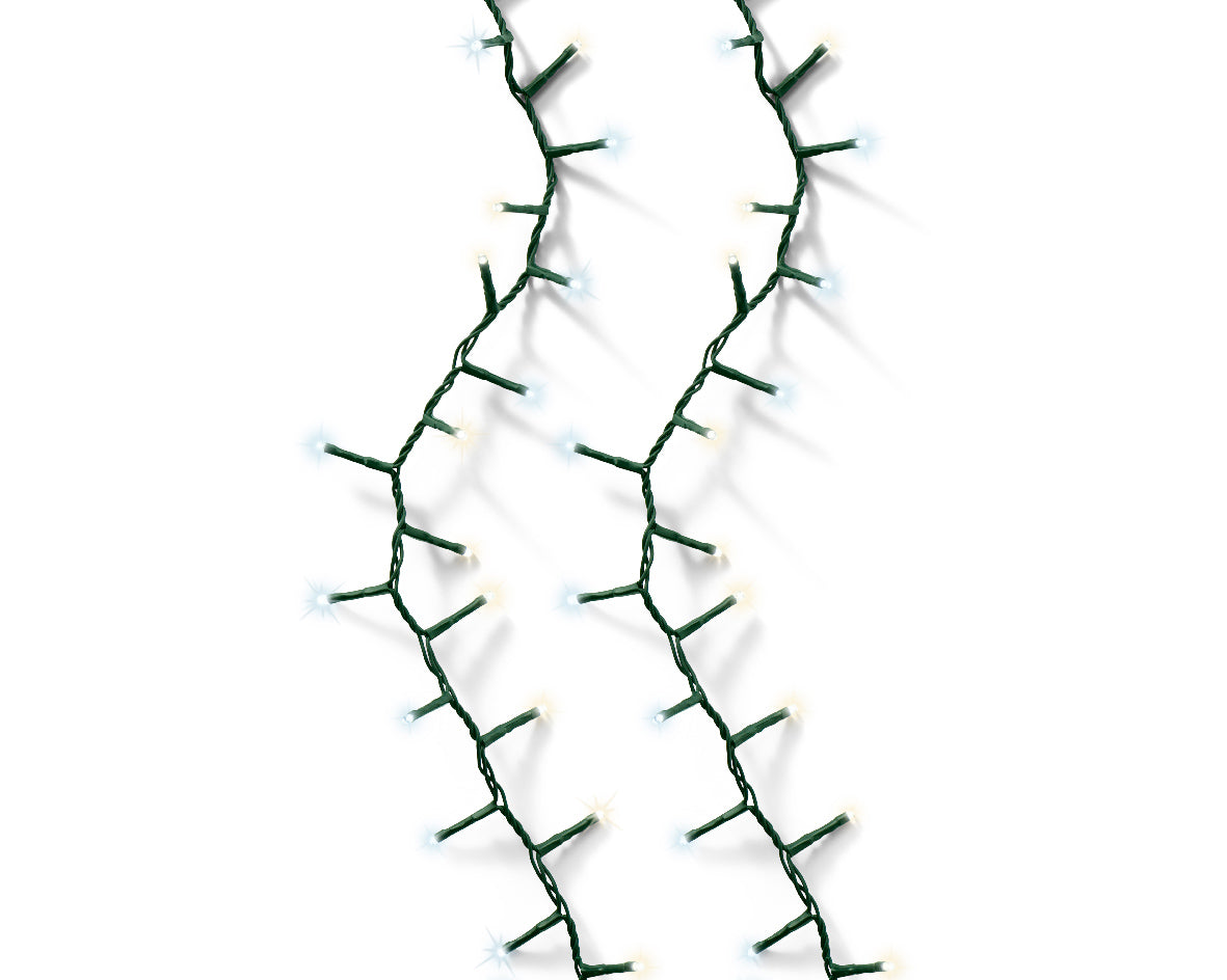 Catena luci LED 45m 2000 led 8 funzioni