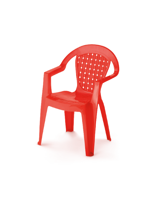 Sedia Norma enfant rosso 36x30xh50 cm