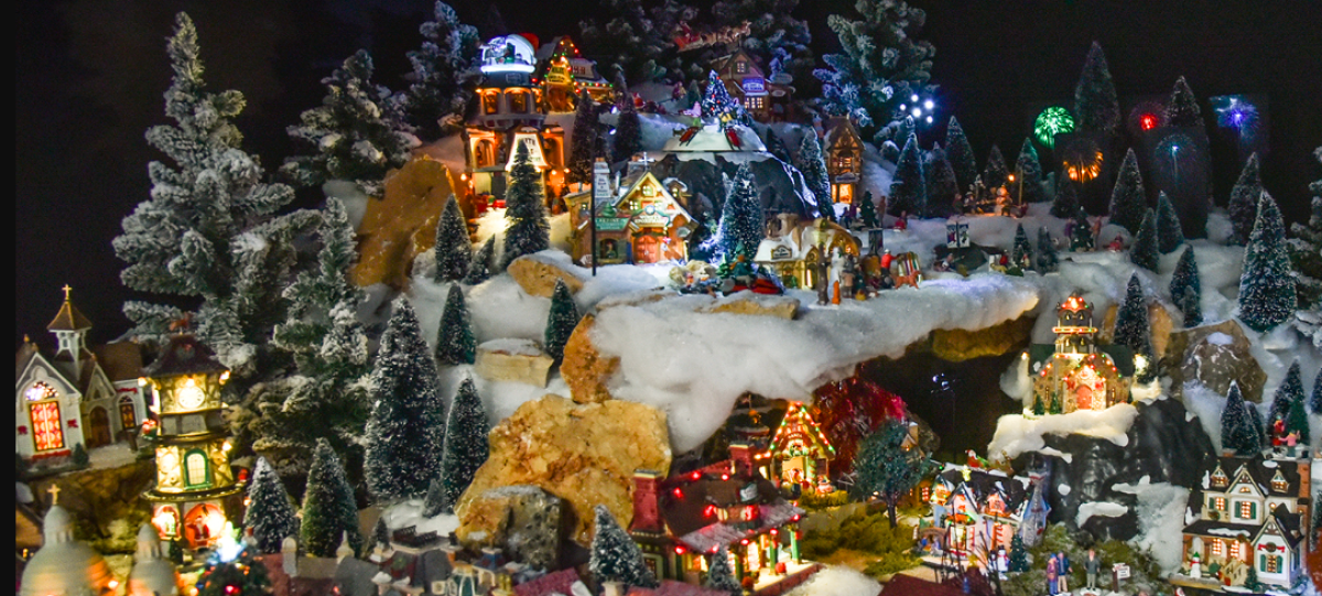 Creare una scena festosa di un villaggio Lemax a casa vostra in questa stagione natalizia